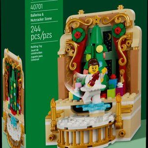 LEGO 40701 Ballerina & Nutcracker Scene Brand New / Sealed Retired